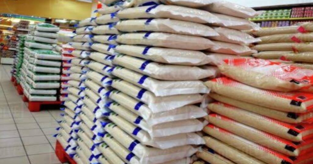 how much is a bag of rice in nigeria