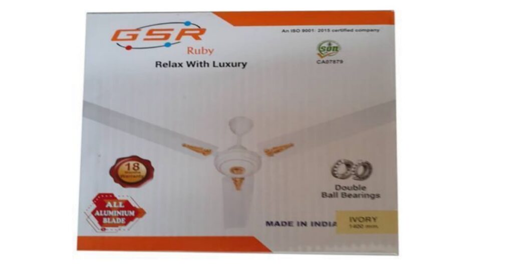 GSR ceiling fan price in Nigeria