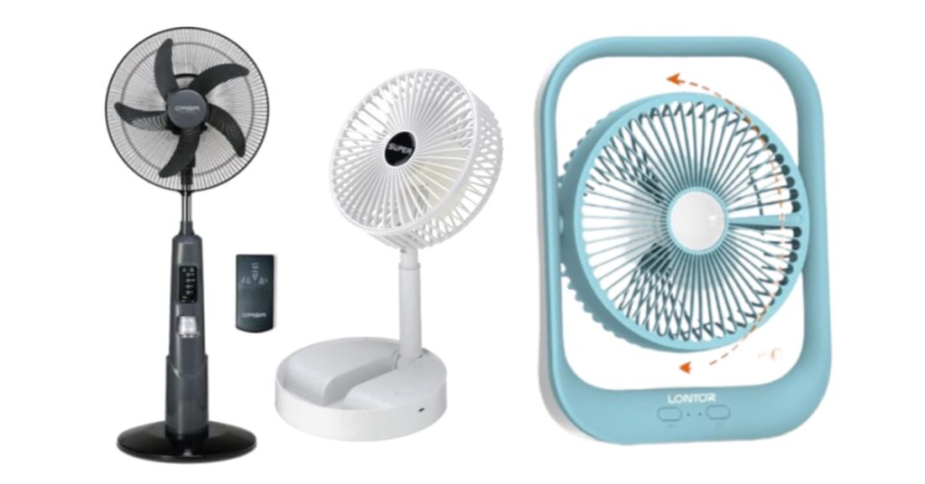 Rechargeable fan Jumia