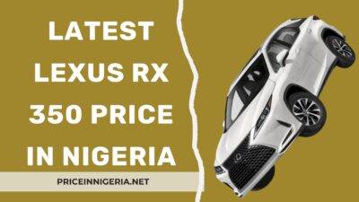 Lexus RX 350 price in Nigeria